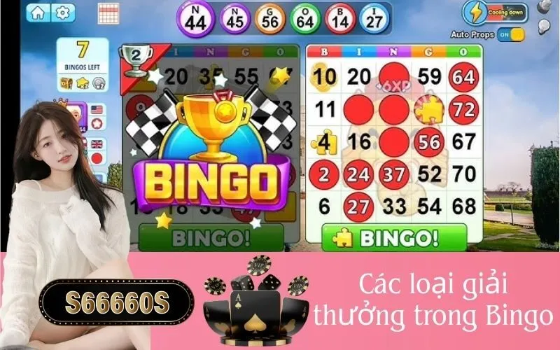 Các loại giải thưởng trong Bingo