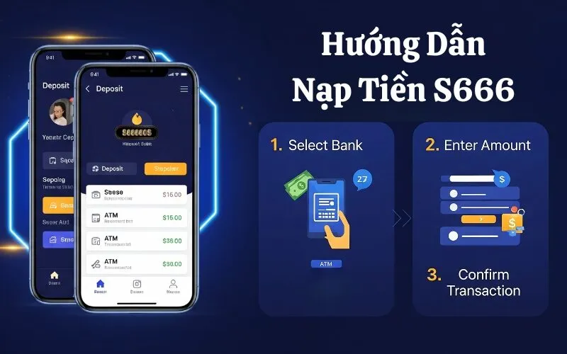 Hướng Dẫn Nạp Tiền Tại S666